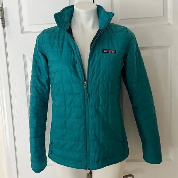 Patagonia Nano Puff Jacket Teal - Picture 4 of 8
